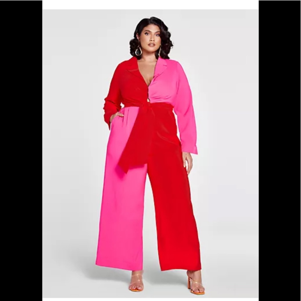 Colorblock jumpsuit